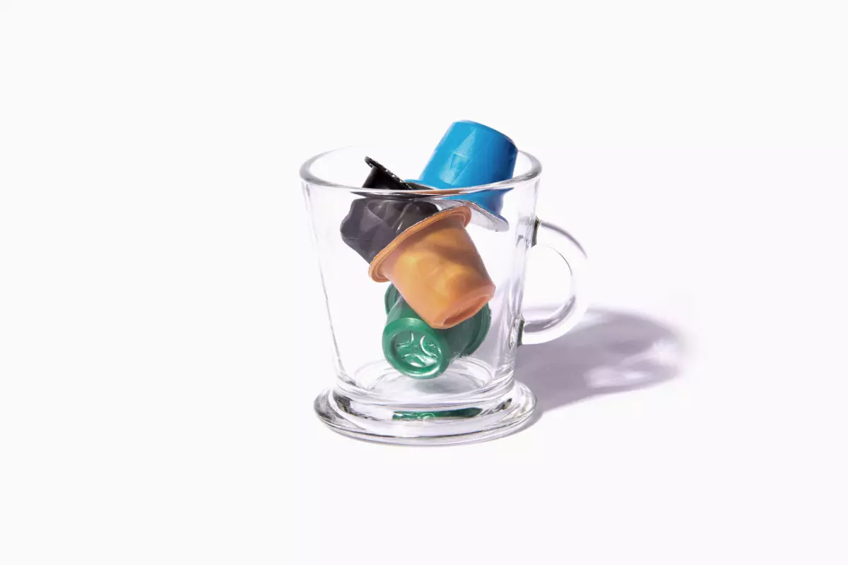 Kaffekopp-med-kaffekapslar